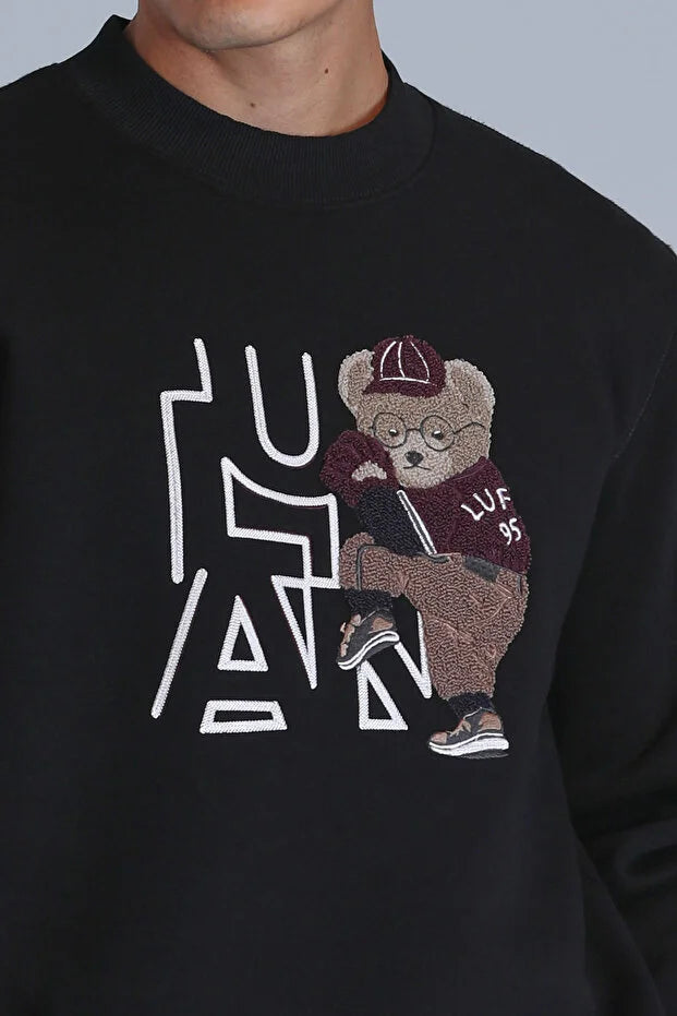 PITCHER SWEAT SHIRT BLACK