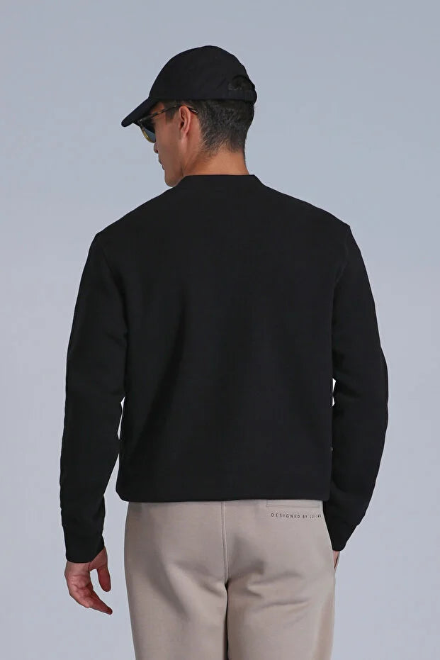 PITCHER SWEAT SHIRT BLACK