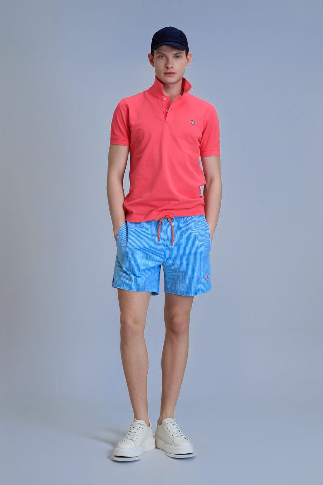 STRIPED SWIMMING SHORT