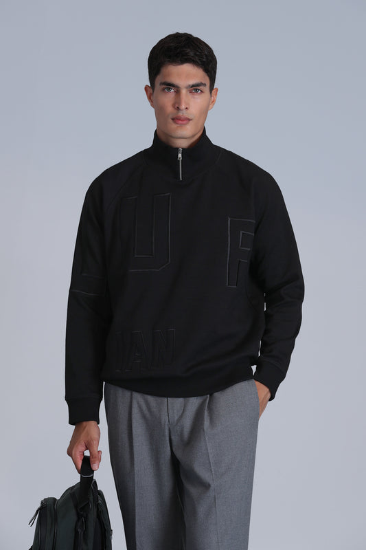 FOCUS SWEAT SHIRT BLACK