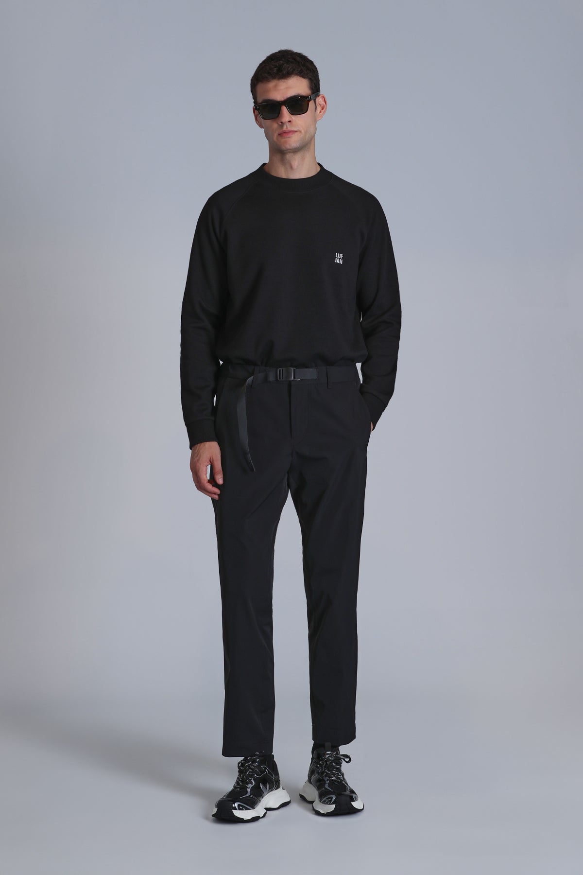 GRANT SWEAT SHIRT BLACK