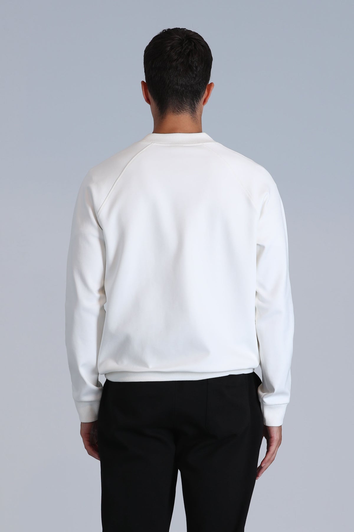 GRANT SWEAT SHIRT OFF WHITE