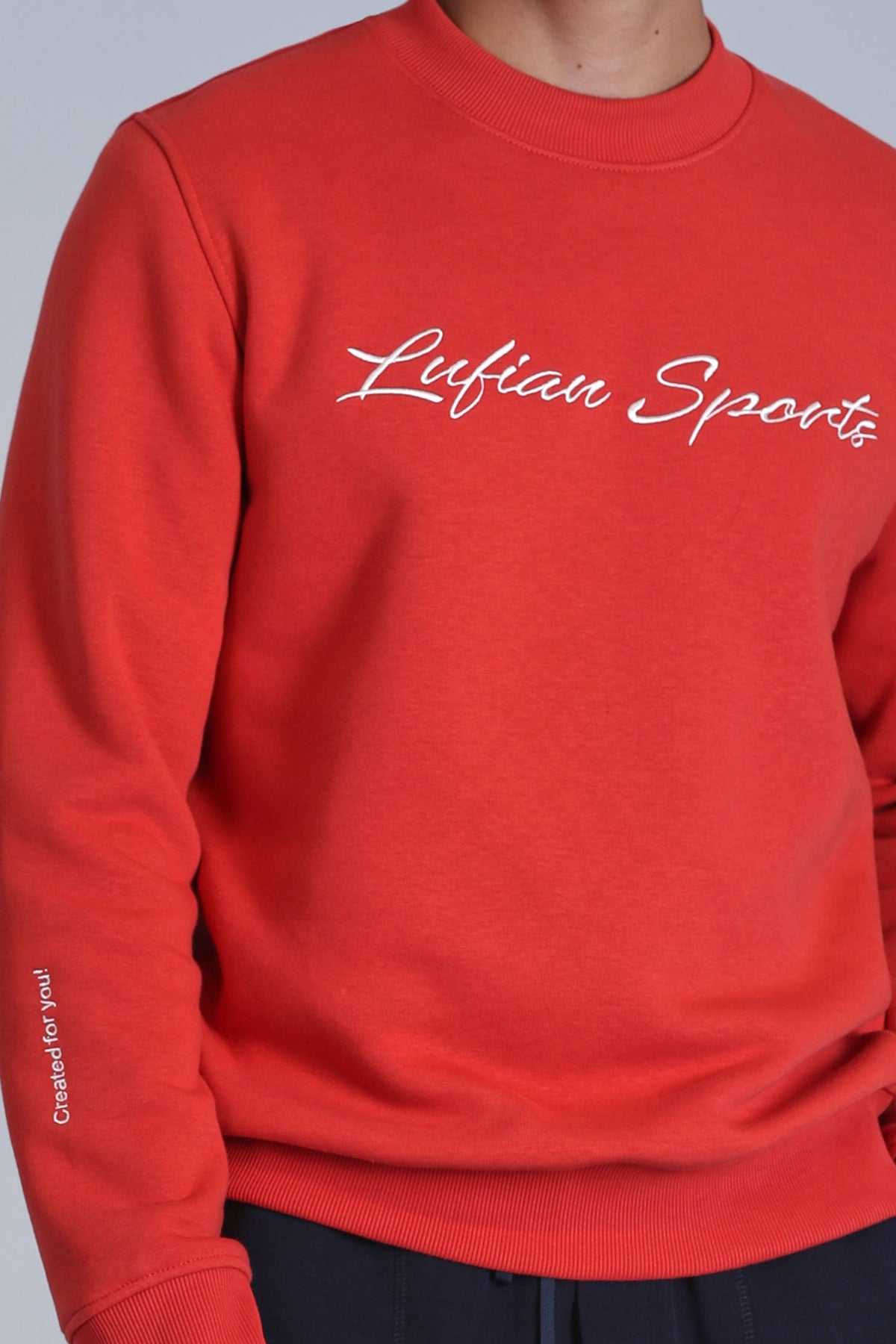 LOVED SWEAT SHIRT LIGHT RED
