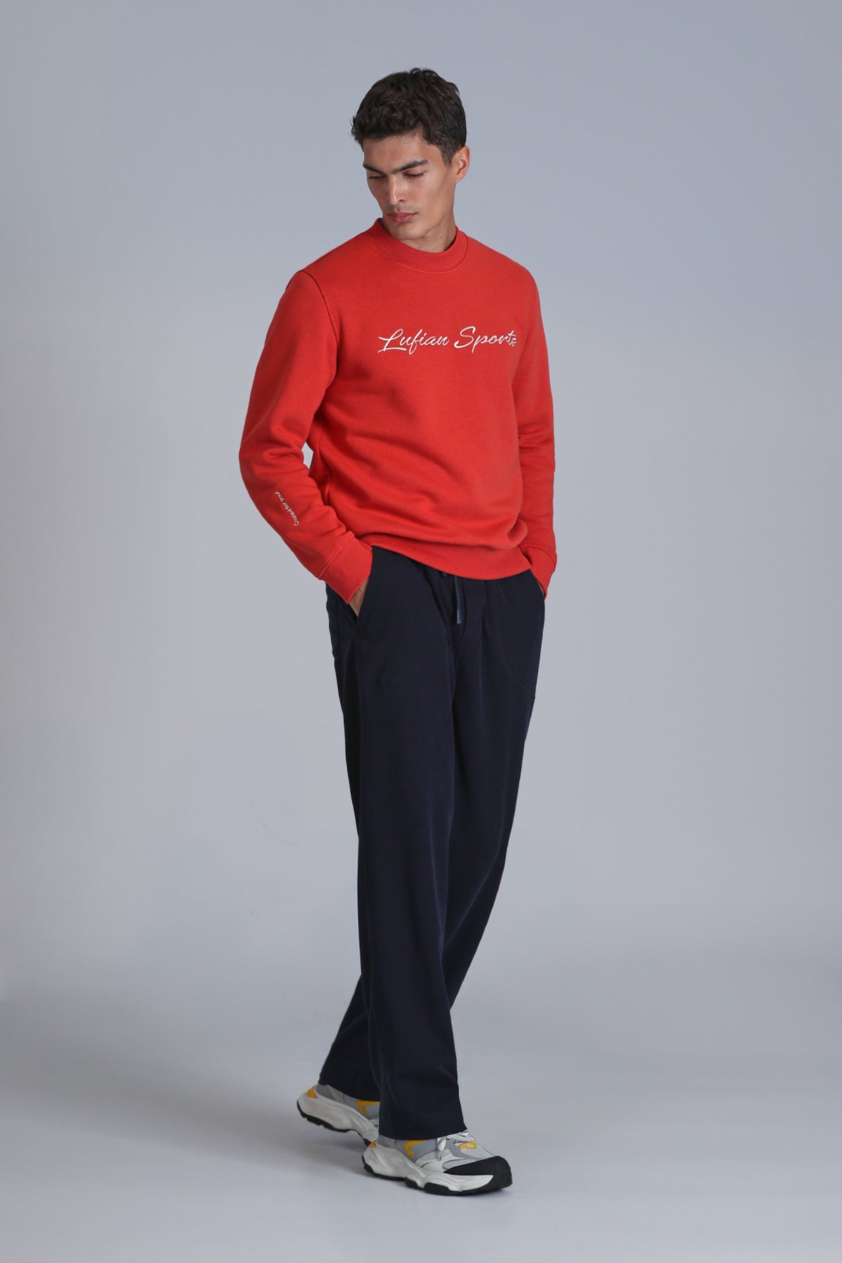 LOVED SWEAT SHIRT LIGHT RED