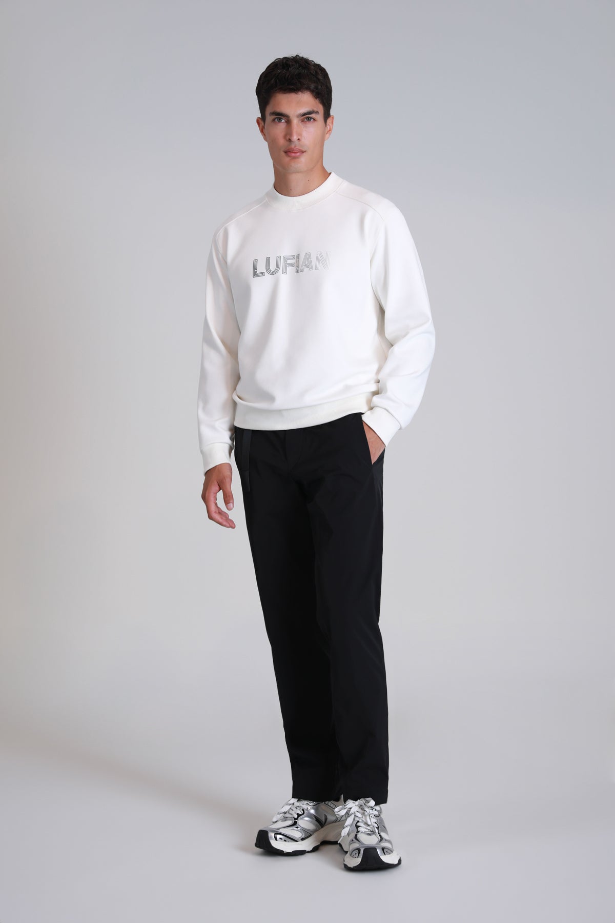 LUTHER SWEAT SHIRT OFF WHITE