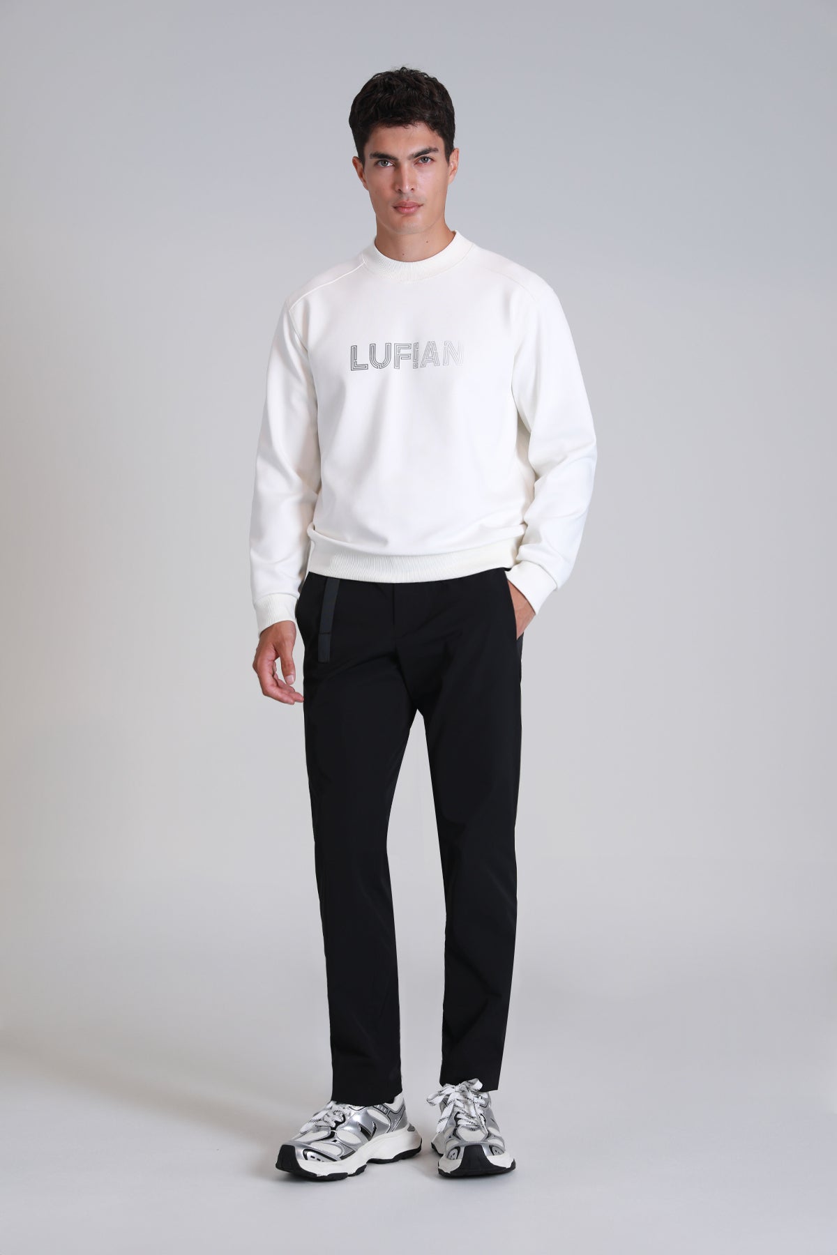 LUTHER SWEAT SHIRT OFF WHITE