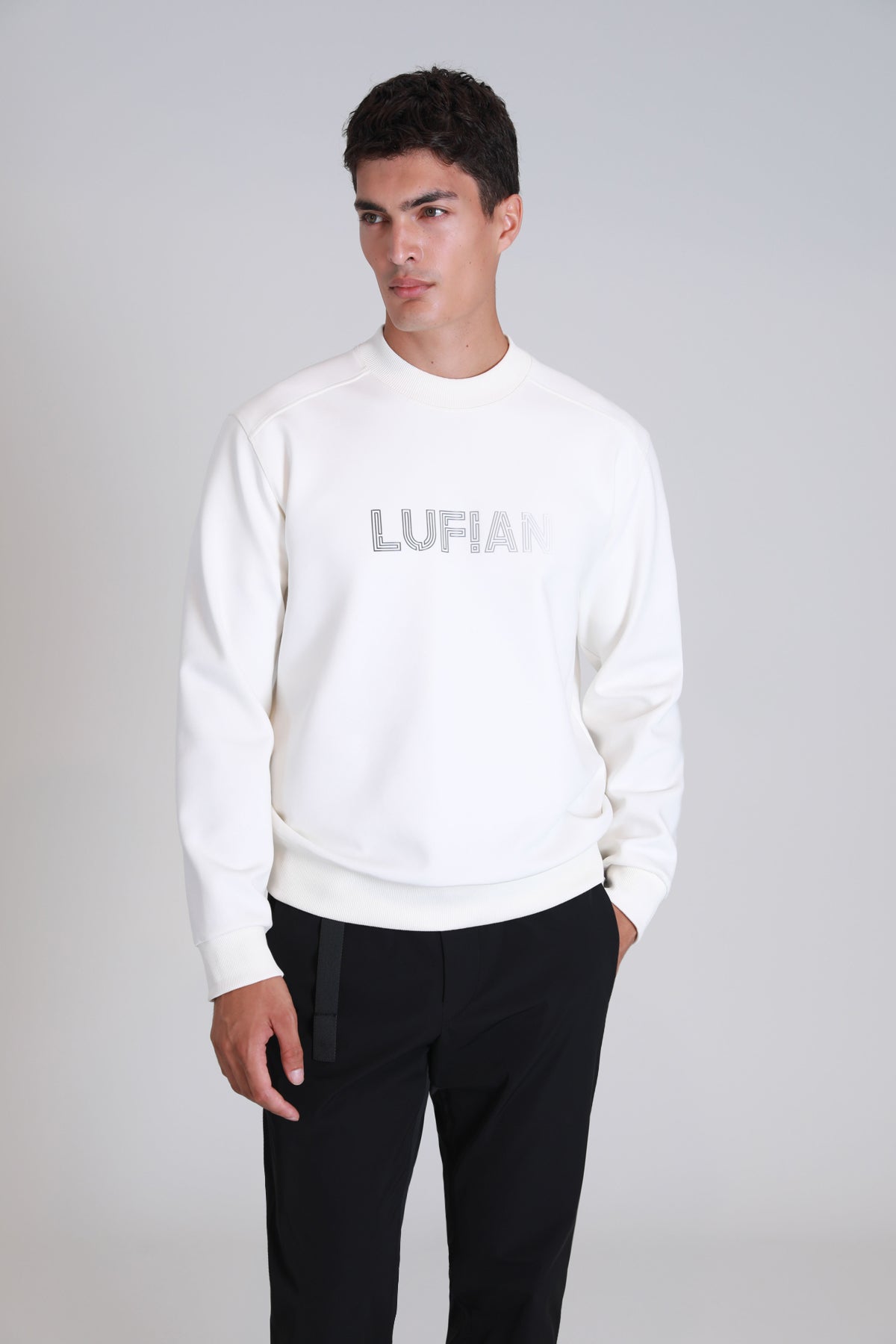 LUTHER SWEAT SHIRT OFF WHITE