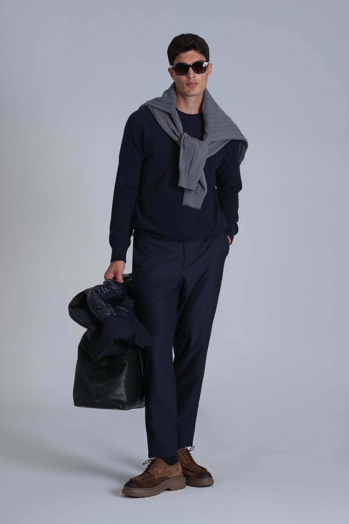 MOON SWEATER NAVY BLUE