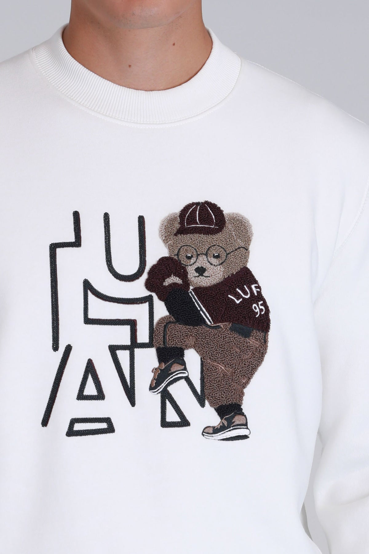 PITCHER SWEAT SHIRT OFF WHITE