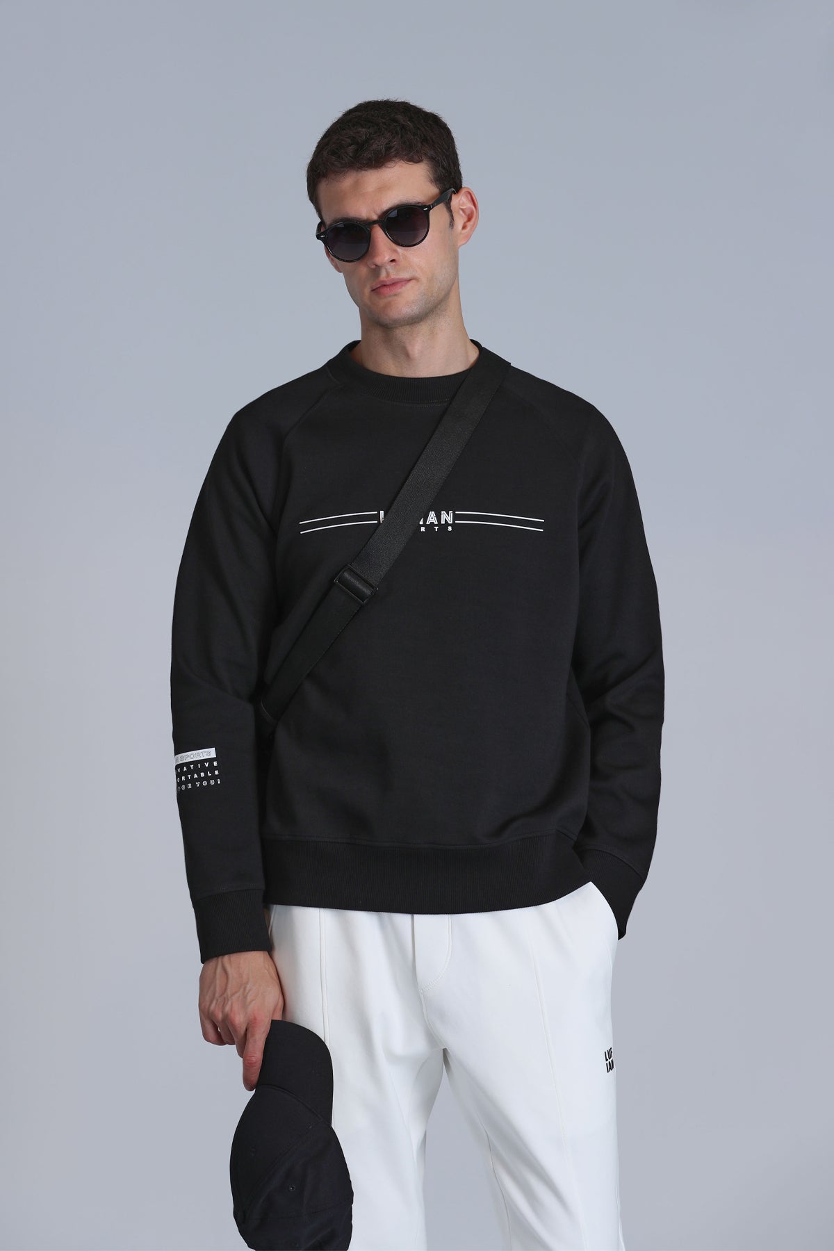 SQUIRE SWEAT SHIRT BLACK