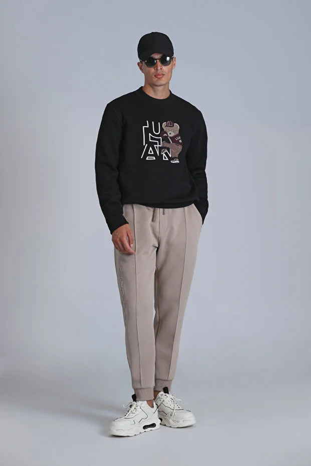 PITCHER SWEAT SHIRT BLACK