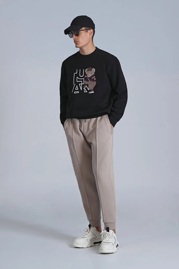 PITCHER SWEAT SHIRT BLACK