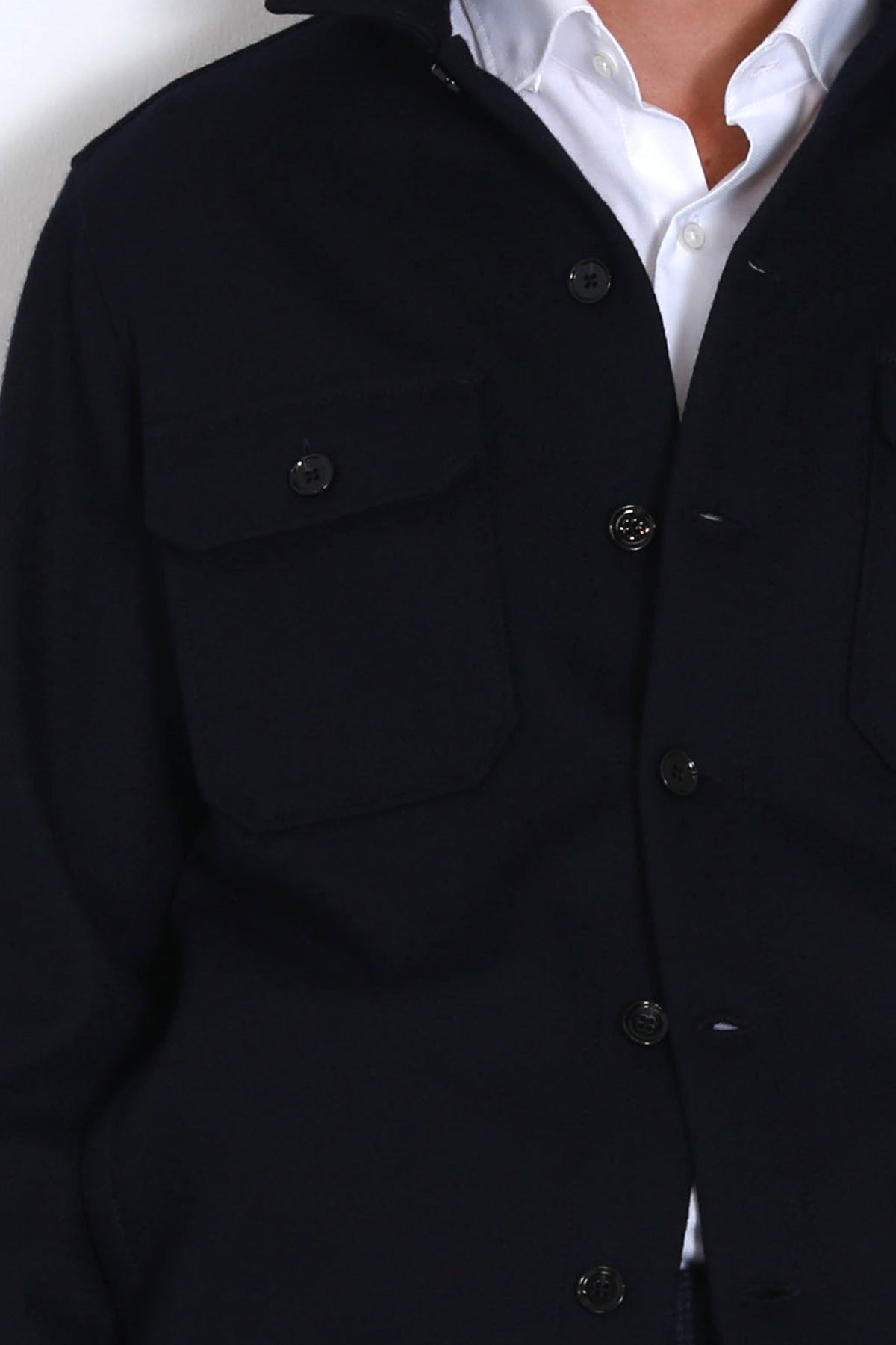 BARENA SHIRT NAVY BLUE