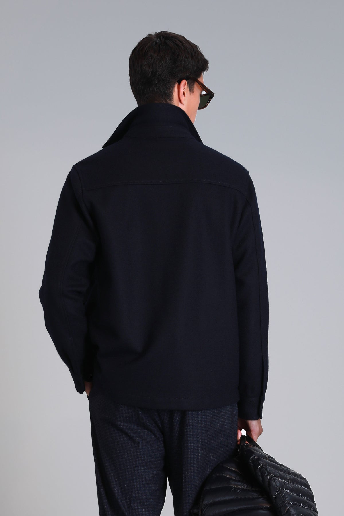 BARENA SHIRT NAVY BLUE