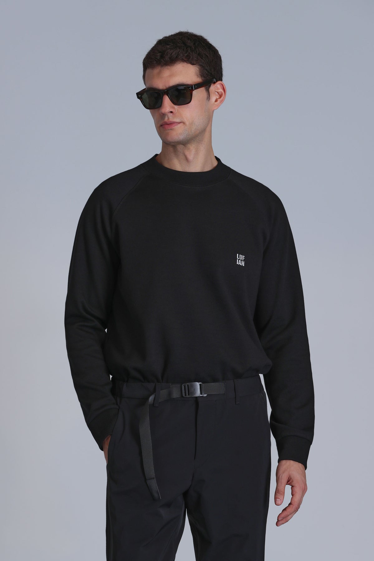 GRANT SWEAT SHIRT BLACK