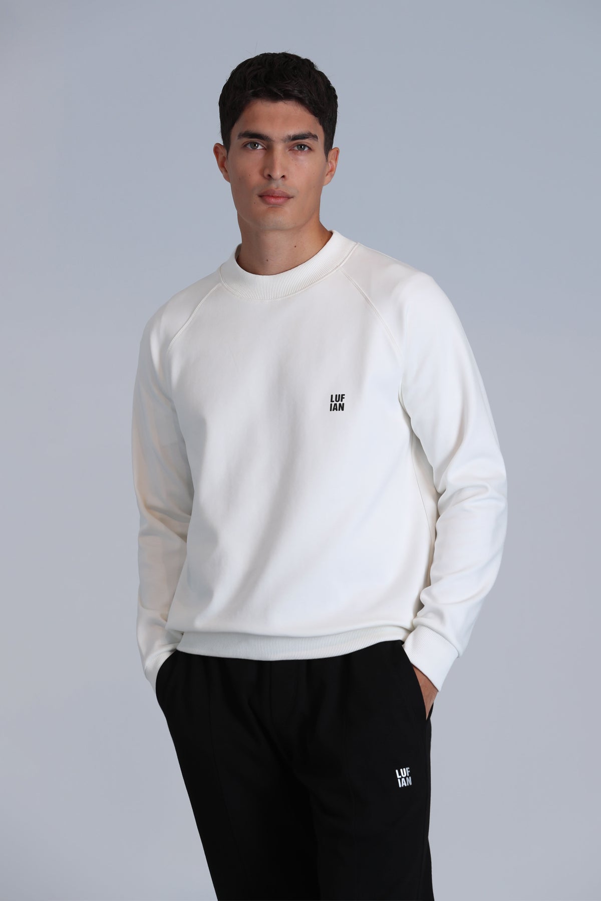 GRANT SWEAT SHIRT OFF WHITE