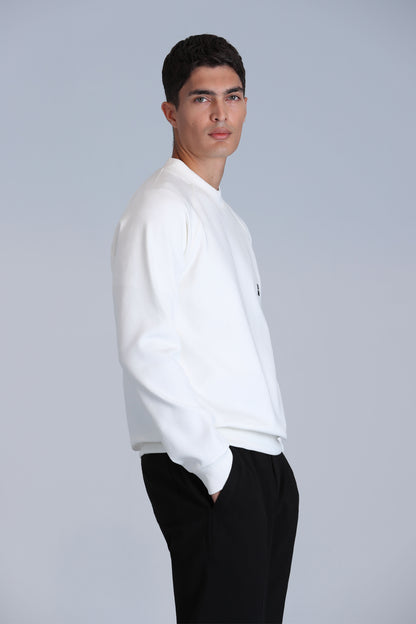 GRANT SWEAT SHIRT OFF WHITE