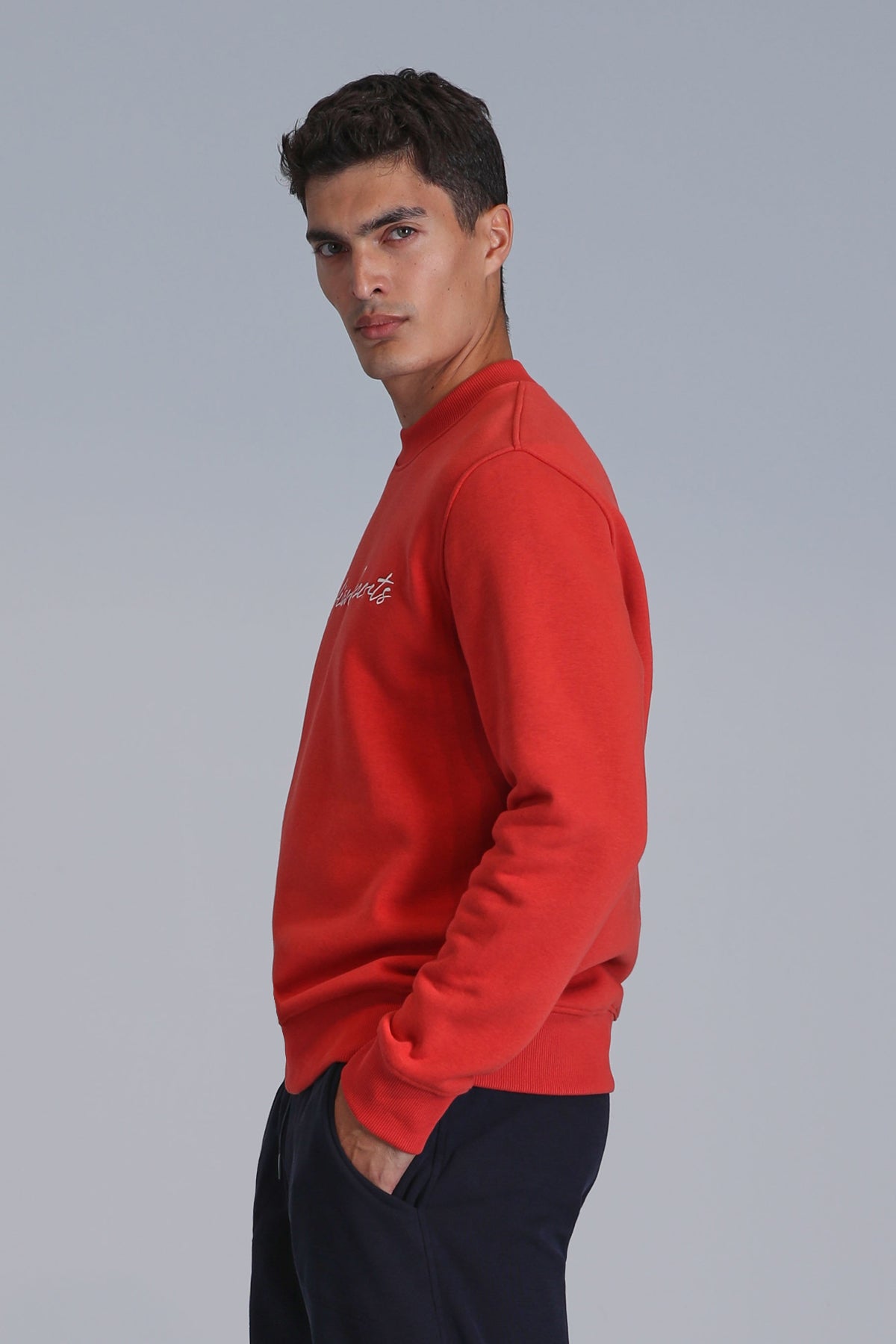 LOVED SWEAT SHIRT LIGHT RED