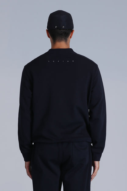 LUTHER SWEAT SHIRT NAVY BLUE