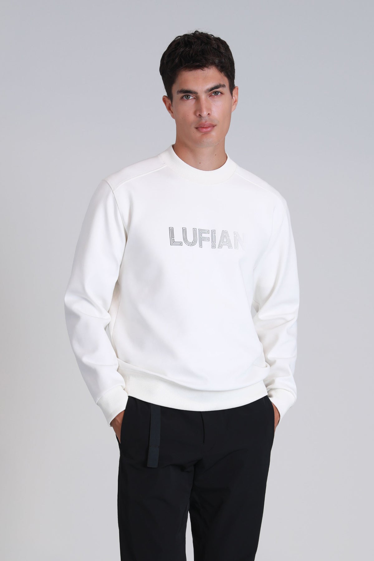 LUTHER SWEAT SHIRT OFF WHITE