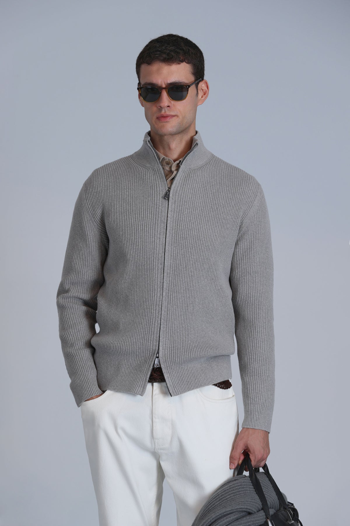 ROAD CARDIGAN MINK