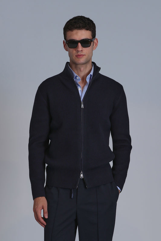 ROAD CARDIGAN NAVY BLUE