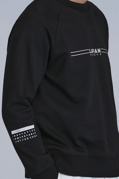 SQUIRE SWEAT SHIRT BLACK