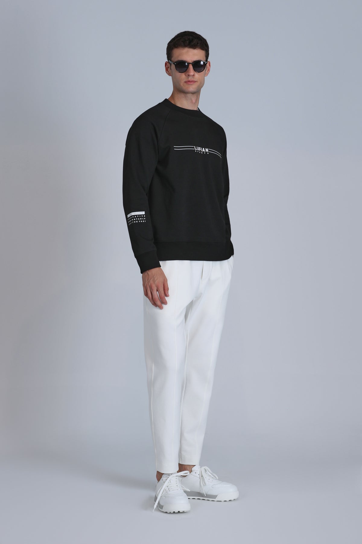 SQUIRE SWEAT SHIRT BLACK