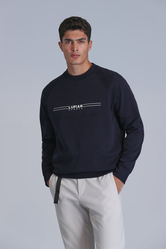 SQUIRE SWEAT SHIRT NAVY BLUE