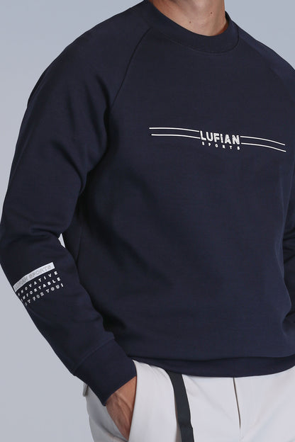 SQUIRE SWEAT SHIRT NAVY BLUE