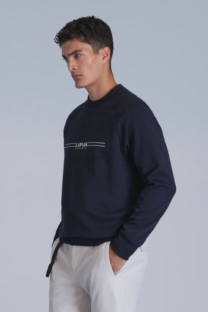 SQUIRE SWEAT SHIRT NAVY BLUE
