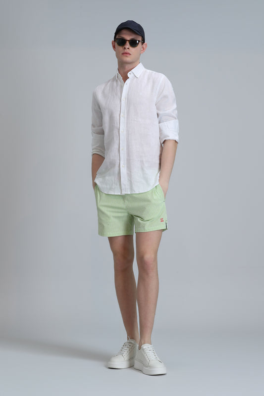 STRIPED SWIMMING SHORT